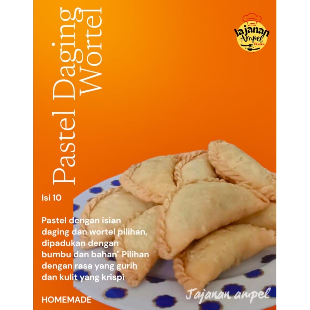 

PASTEL DAGING + WORTEL ISTIMEWA isi 10