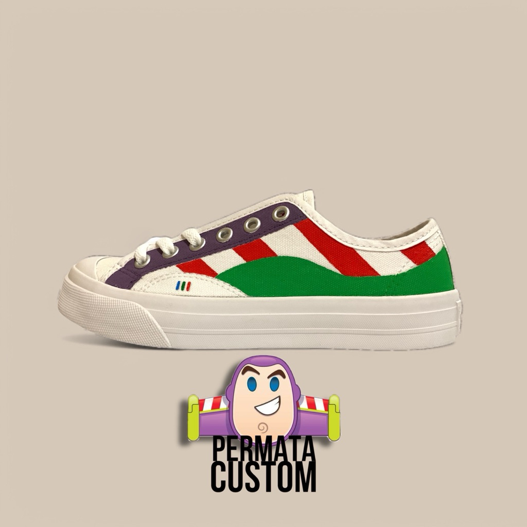 Ventela x Buzz lightyear / ventela basic custom / sepatu ventela / sepatu custom