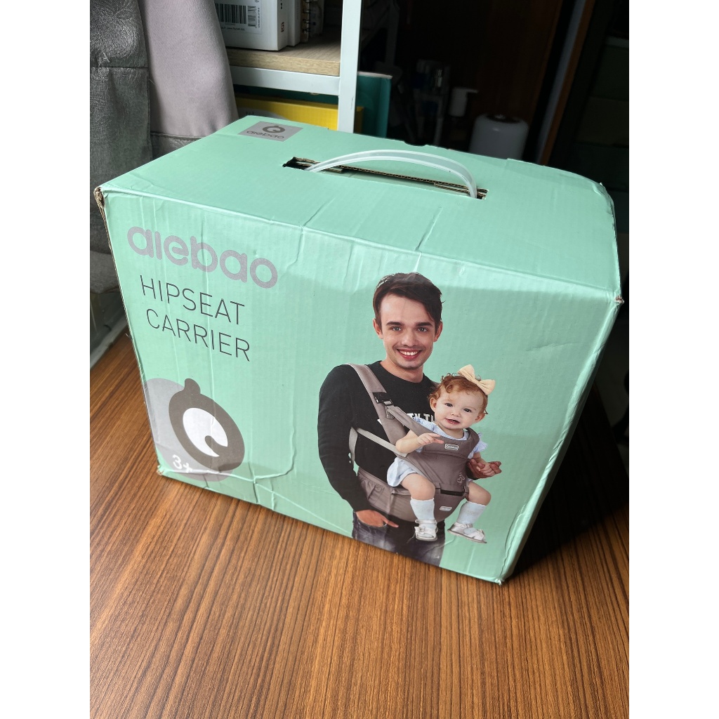 Hipseat Aiebao 6608 Original hipseat casual hipseat baby carrier gendongan bayi Aiebao BNIB BARU