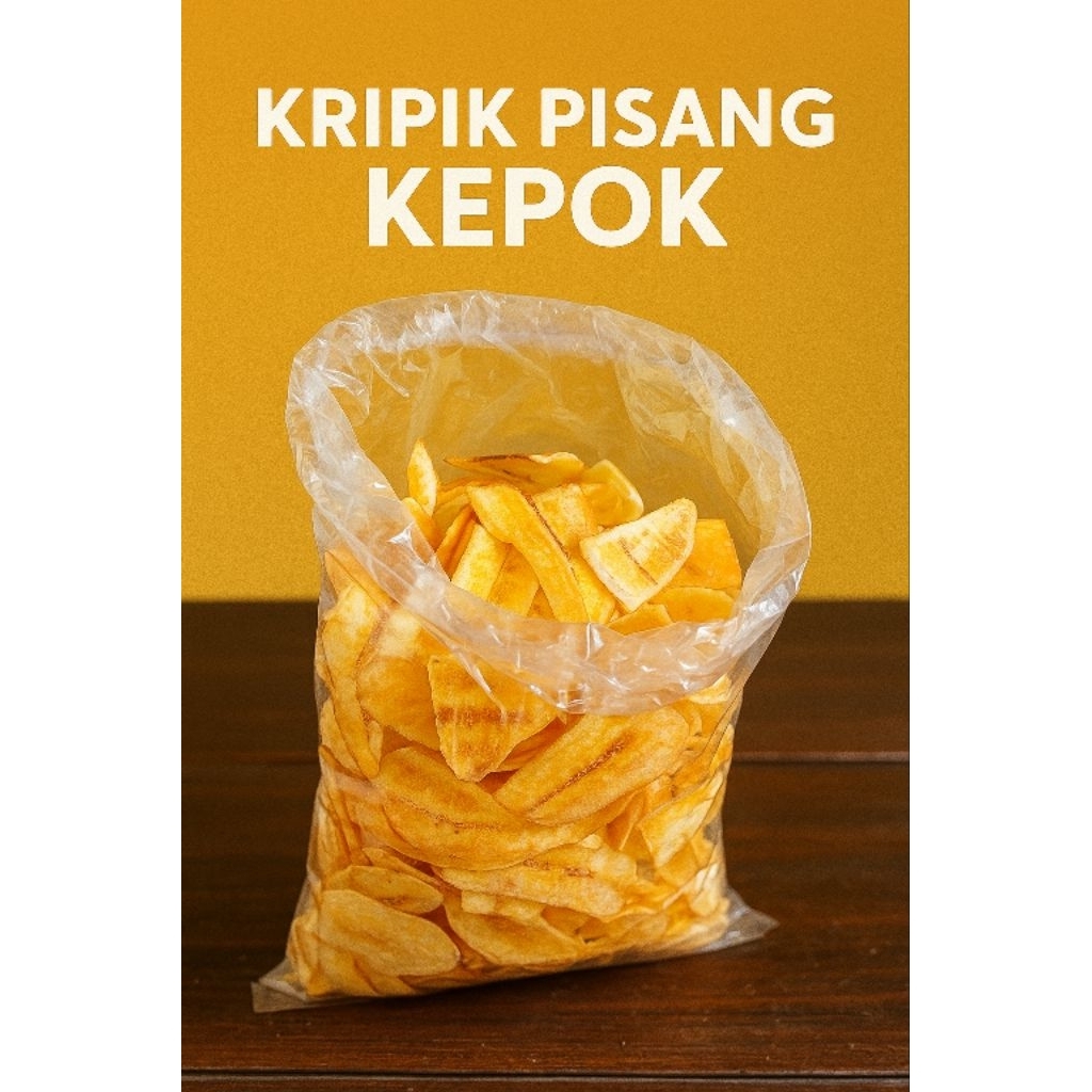 

Kripik Pisang Renyah Original - Gurih dan Lezat