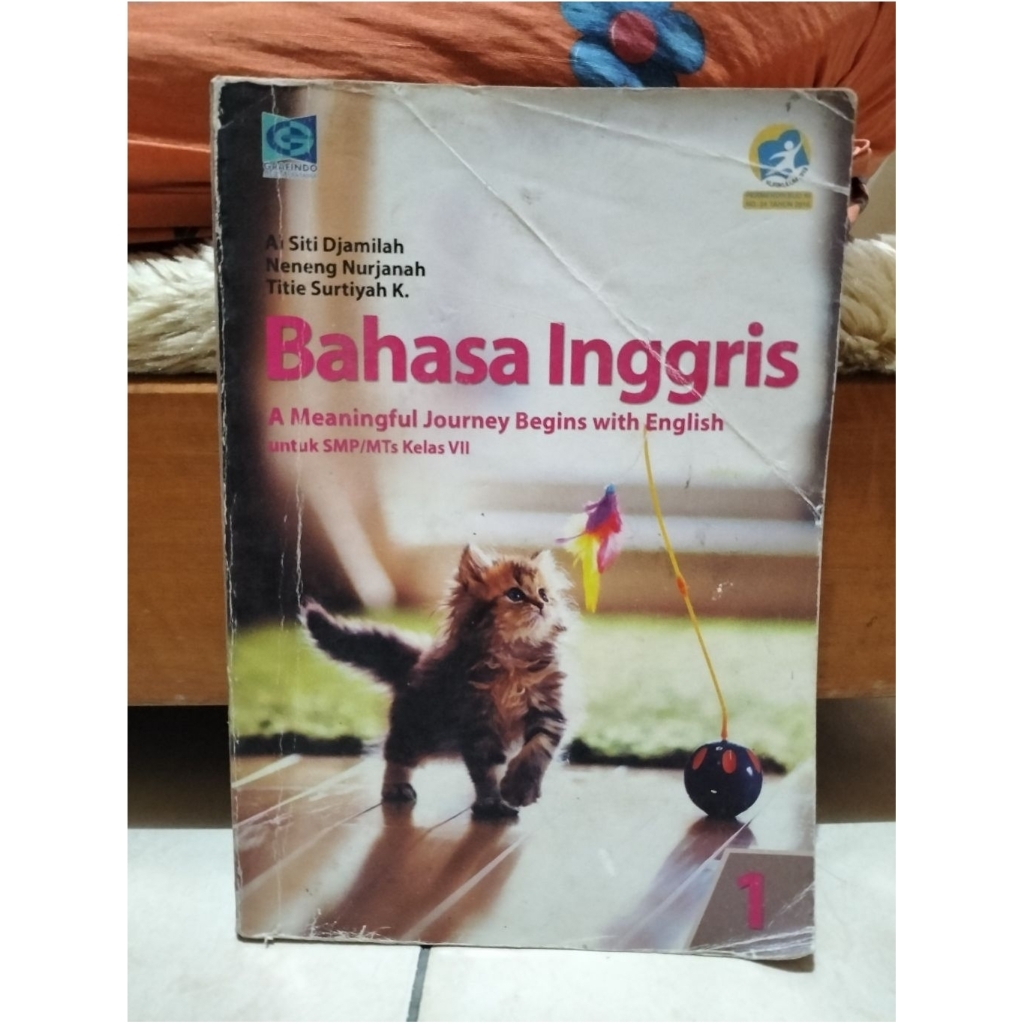 Buku Bekas Bahasa Inggris Kelas 7 SMP/MTs Grafindo Kurikulum 2013 Edisi Revisi