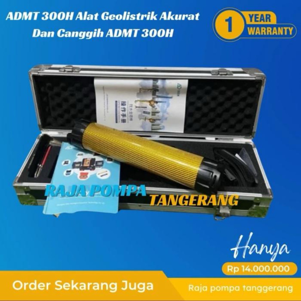 

ADMT 3H Alat Geolistrik Akurat Dan Canggih ADMT 300H
