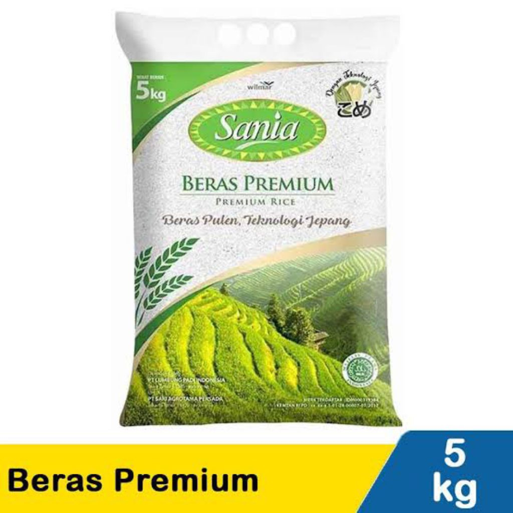 

Beras Premium Sania 5kg