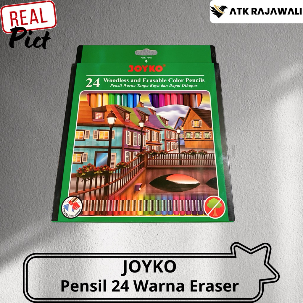 

Pensil Warna Joyko 24 Panjang CP 115 / 24 Warna