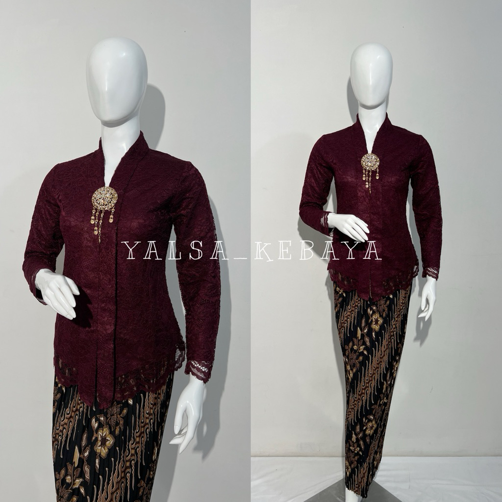 Kebaya Kartini Pendek / Kebaya Modern / Kebaya wisuda