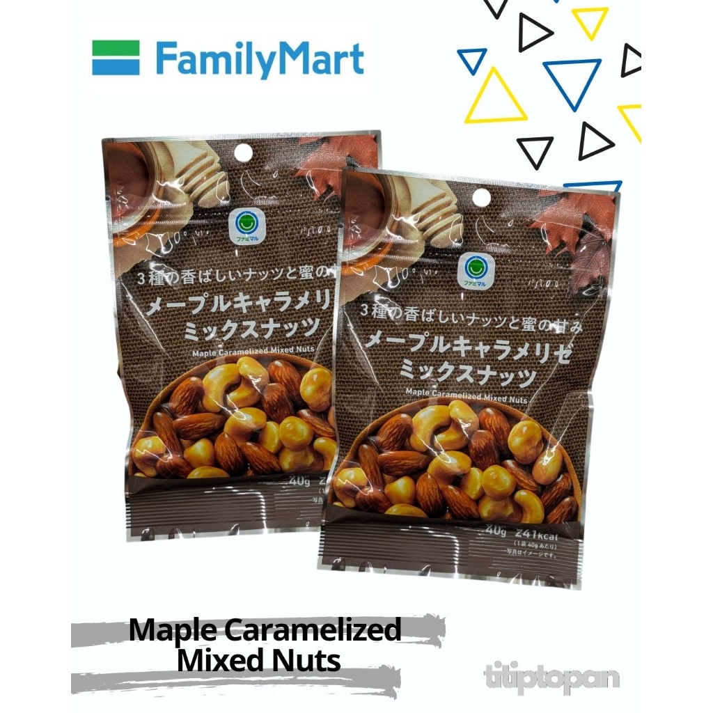 

MAPLE CARAMELIZED MIXED NUTS FAMILY MART