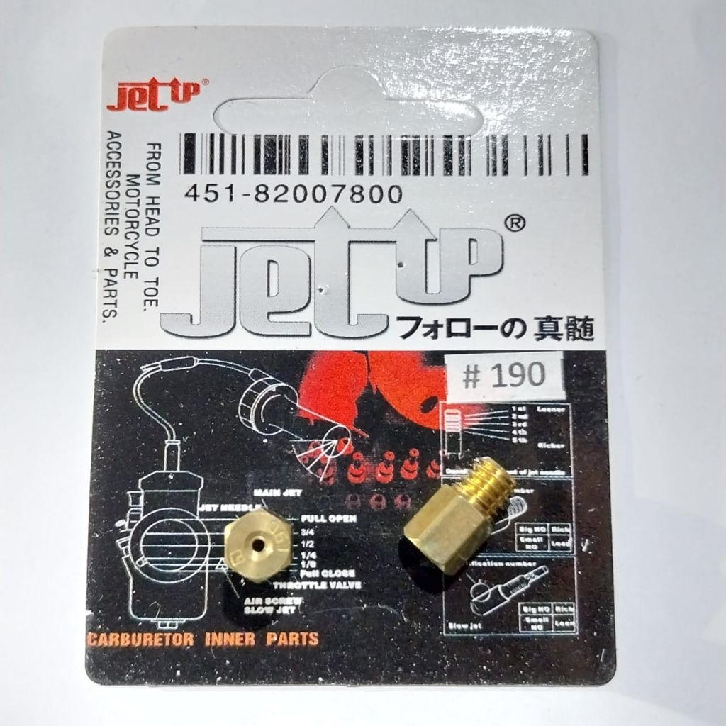 Spuyer Main Jet RXS RXK RX-KING RXZ RZR 110 115 120 125 130 135 140 160 180 190 200 220 280 305 merk