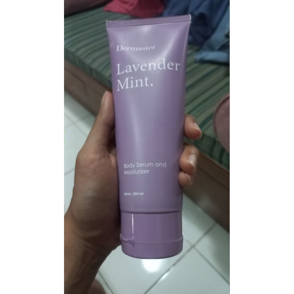 Dermaster Lavender Mint Body Serum and Moisturizer - 250 ml