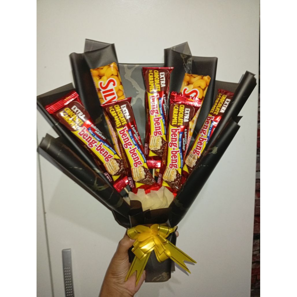 

BUKET BENG BENG MIX SILVER QUEEN BESAR 55g