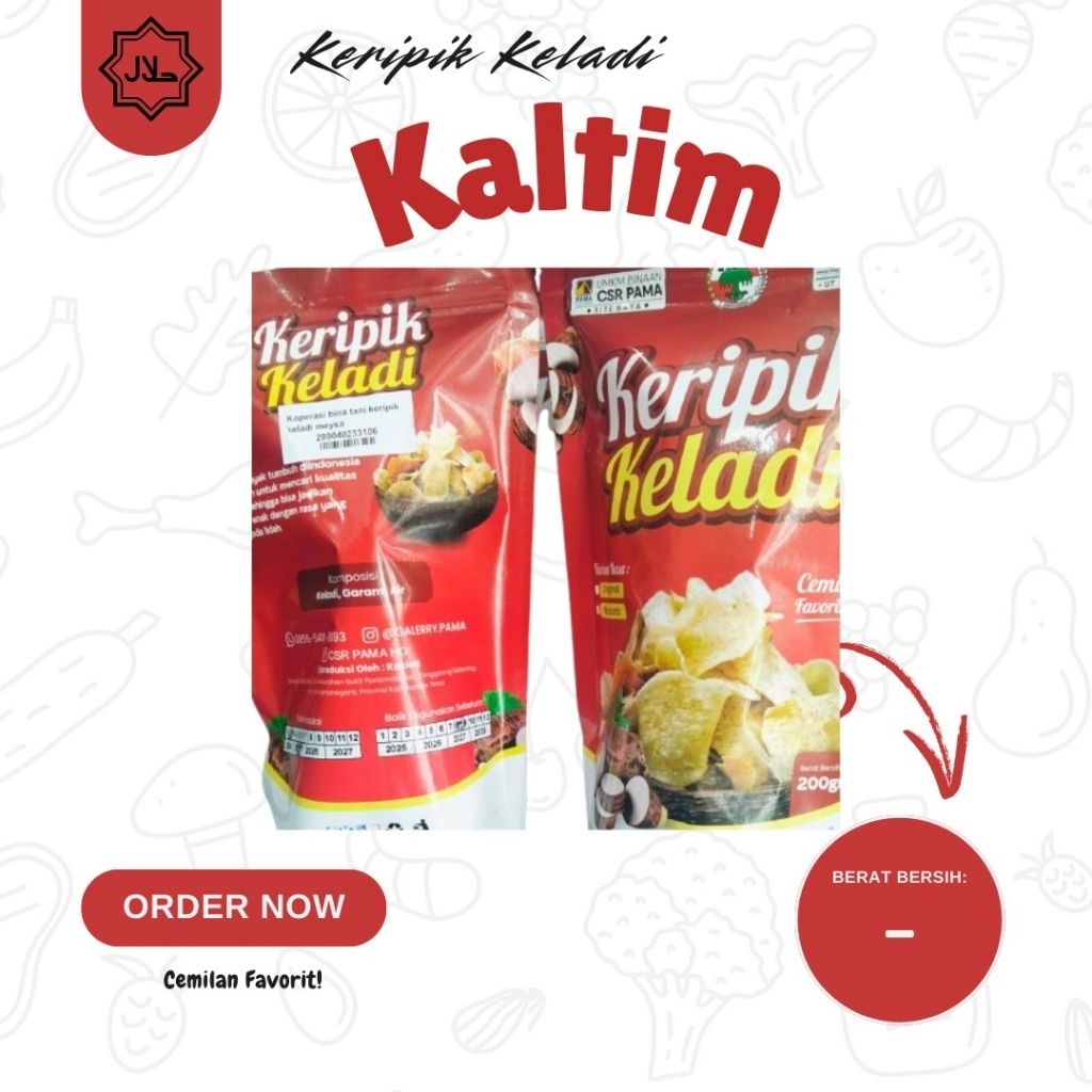 

Keripik Keladi Khas Kalimantan Timur Snack Gurih Bikin Nagih