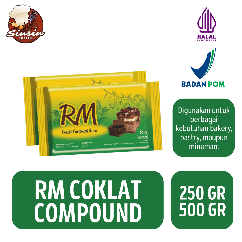 RM Coklat Compound [250GR & 500GR]