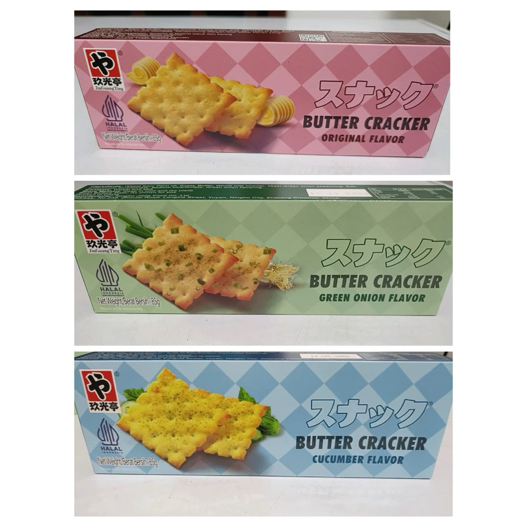 

BUTTER CRACKER 85gr /harga per pack