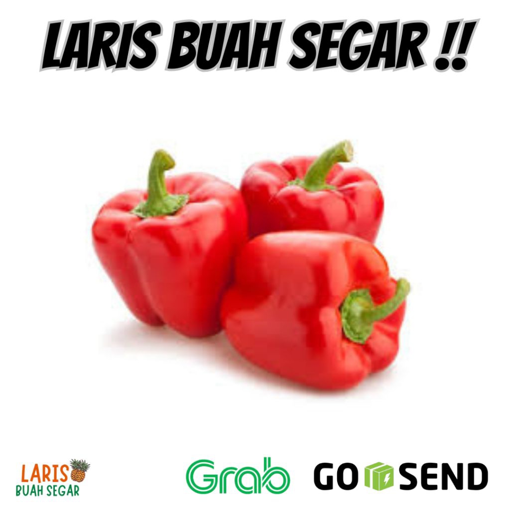 

PAPRIKA MERAH SIZE BESAR 1 PCS