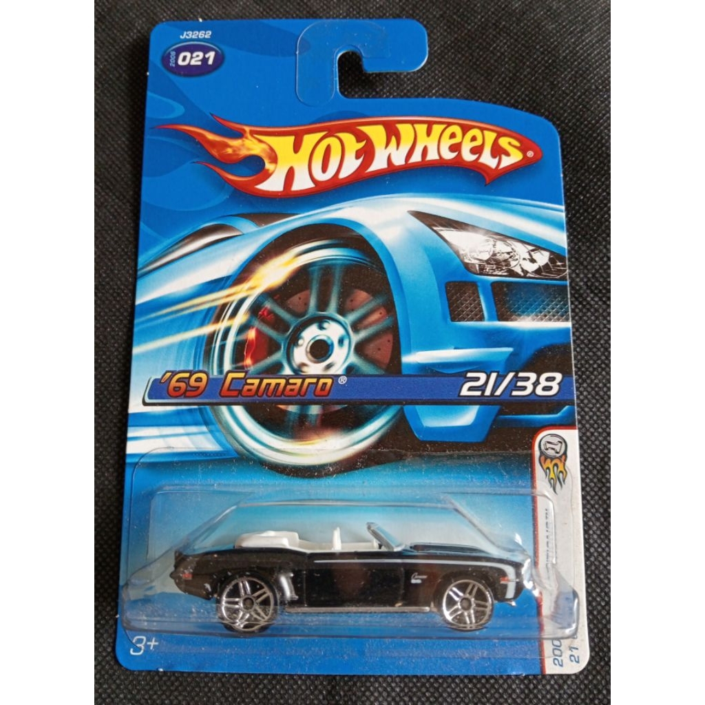 HOT WHEELS '69 CAMARO HITAM