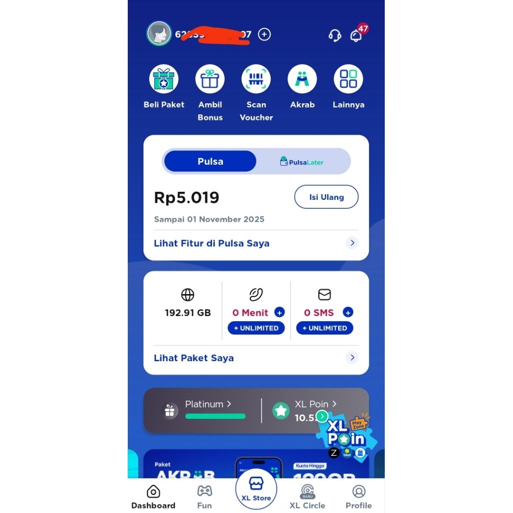 KARTU XL KOUTA XXL DISKON 70%