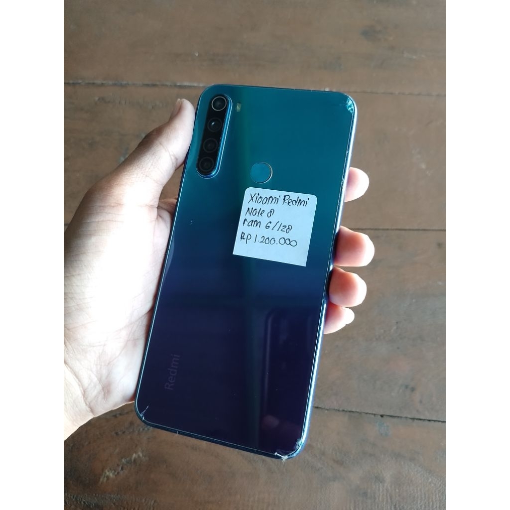 REDMI NOTE 8 RAM 6/128 SECOND
