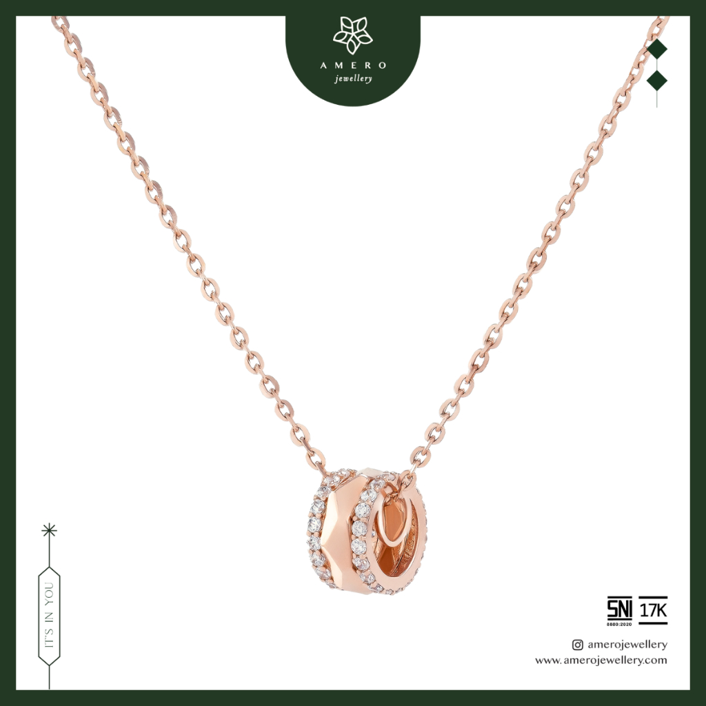 Kalung Emas 17K Vinci VN-666 Amero Jewellery
