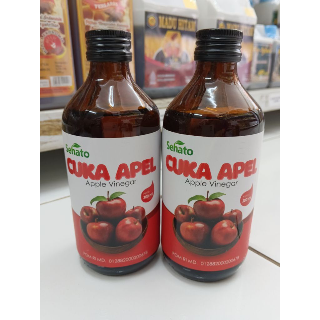 

CUKA APEL SEHATO 300ML ORGANIK WITH MOTHER