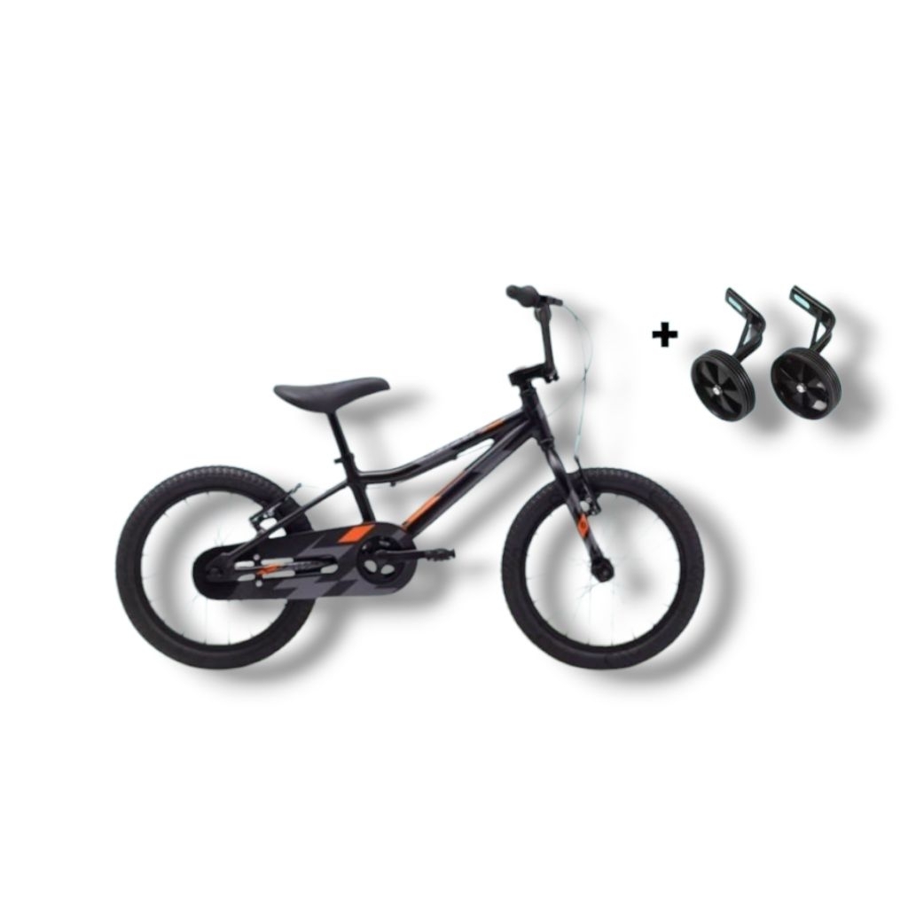 Nadio's SEWA_ Sepeda Polygon BMX 16"- Black (JABODETABEK)