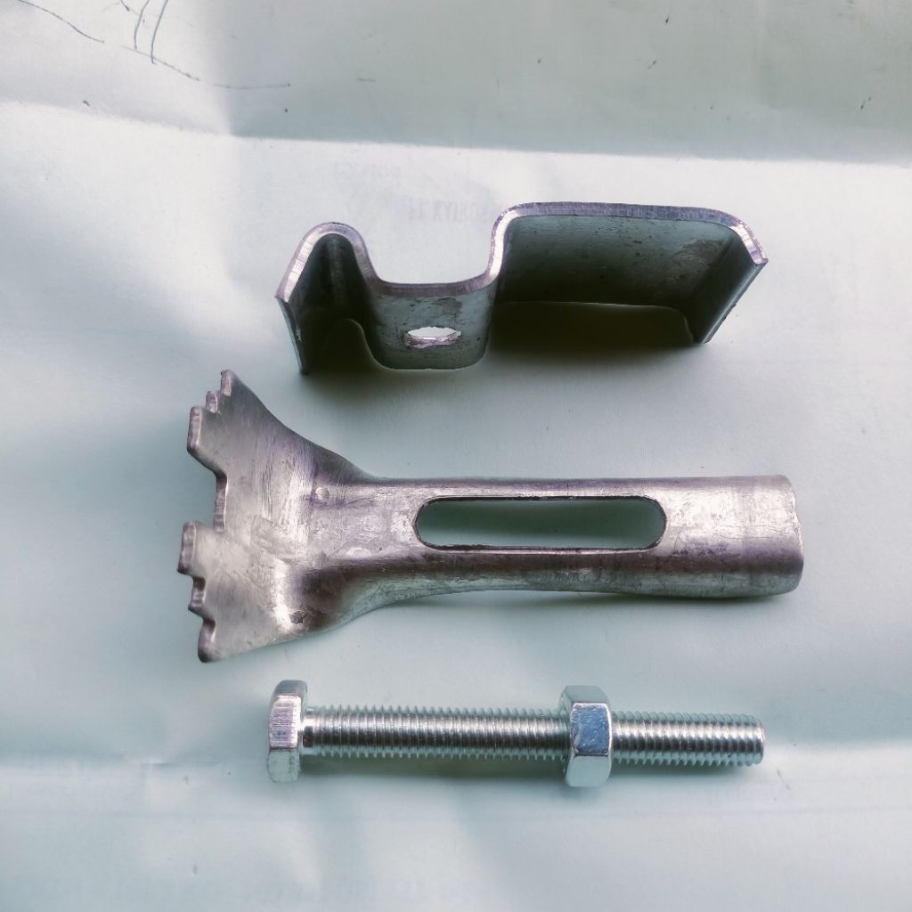 klem grating tipe b galvanis