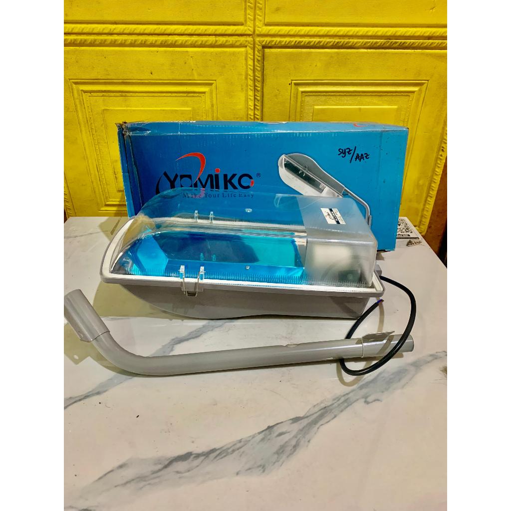 YOMIKO KAP LAMPU JALAN KJ-2806 45W / WATERPROOF  + TIANG KABEL
