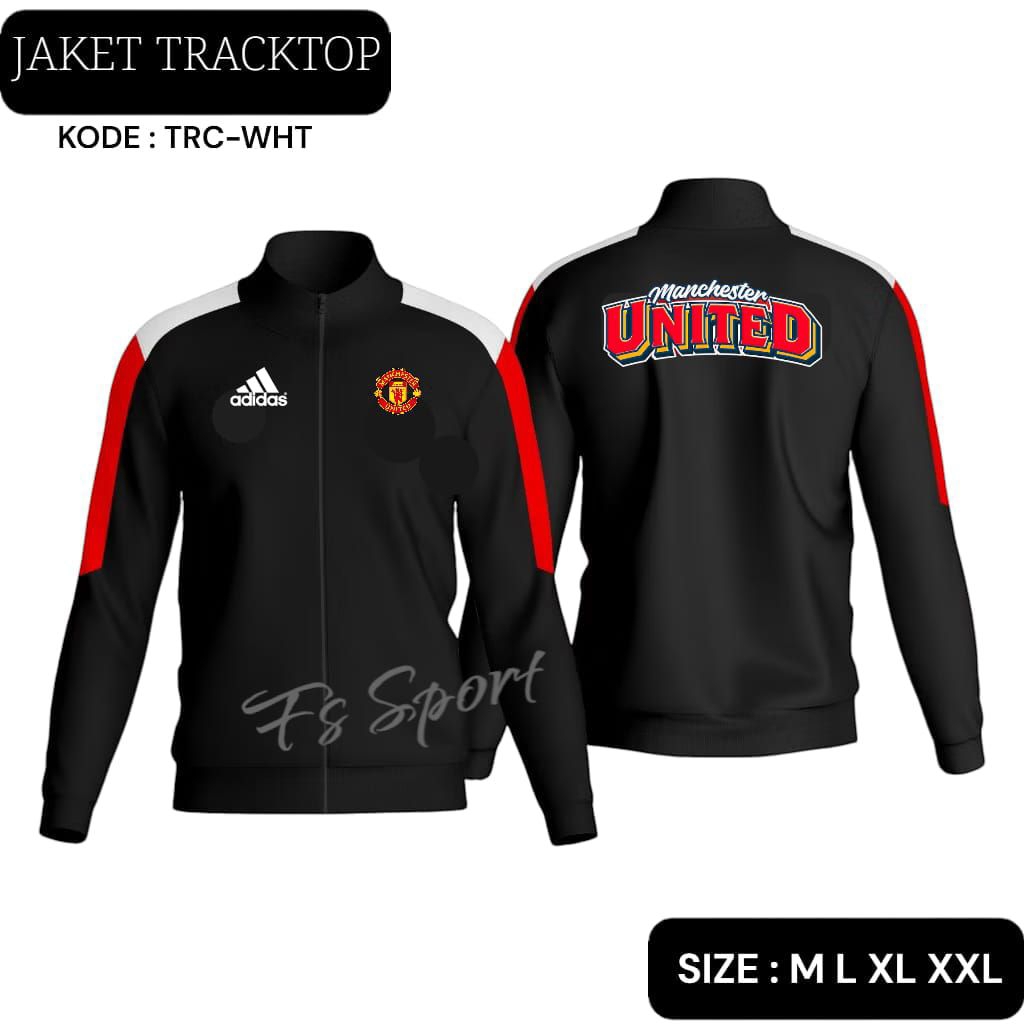 JAKET TRACKTOP MANCHESTER UNITED MU FC