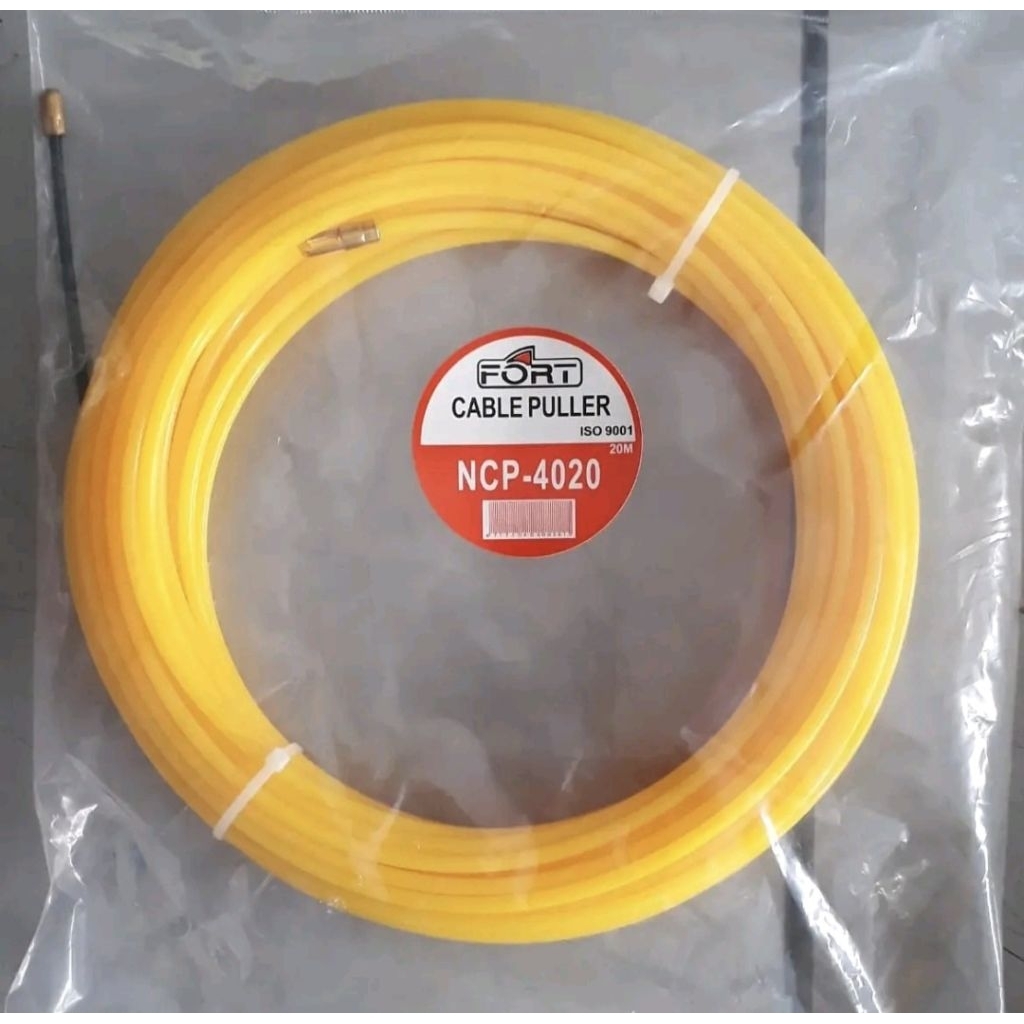 Fort Nylon Cable Puller NCP-4015 / NCP-4020 / NCP-4030 (Penarik Kabel) Kuning Fort 15 Meter / 20 Met