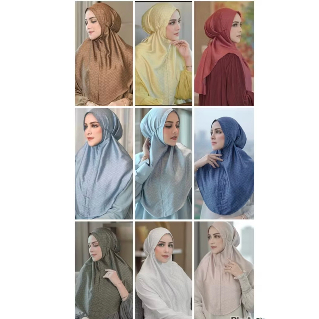 Bergo The Tapis Slip On As is Cactus dan Red Buttonscarves