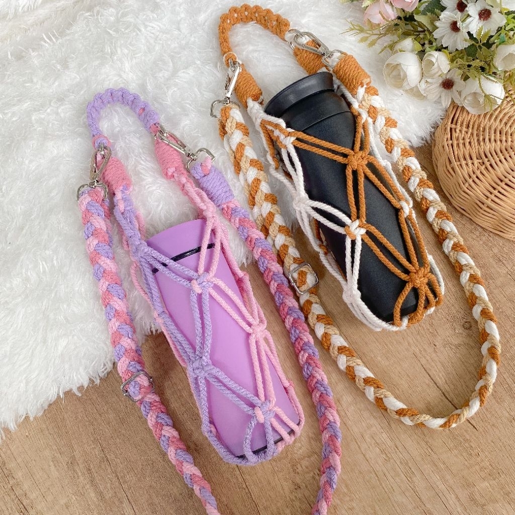 Tas Botol Minum Kustom | Strap Tumbler Warna Kustom