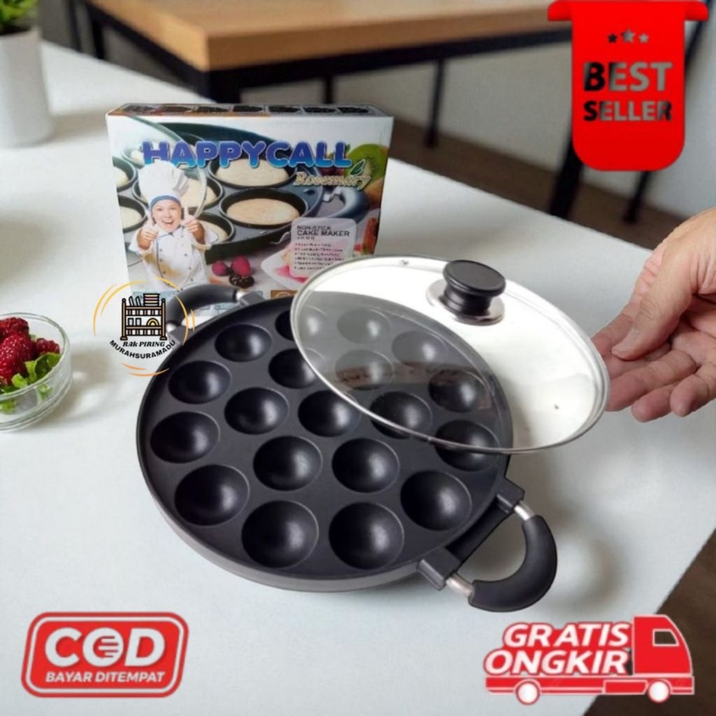 [PRP] Cetakan kue apem, takoyaki, dan pukis happy call