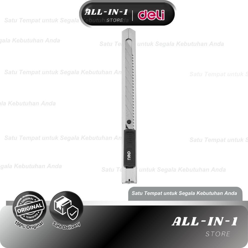 

Deli Cutter dengan pisau baja SK5 memudahkan untuk memotong sistem kunci manual aman E2034