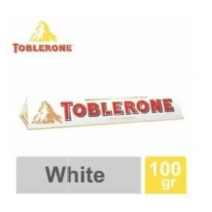 

Toblerone White Chocolate With Honey & Almond Nougat