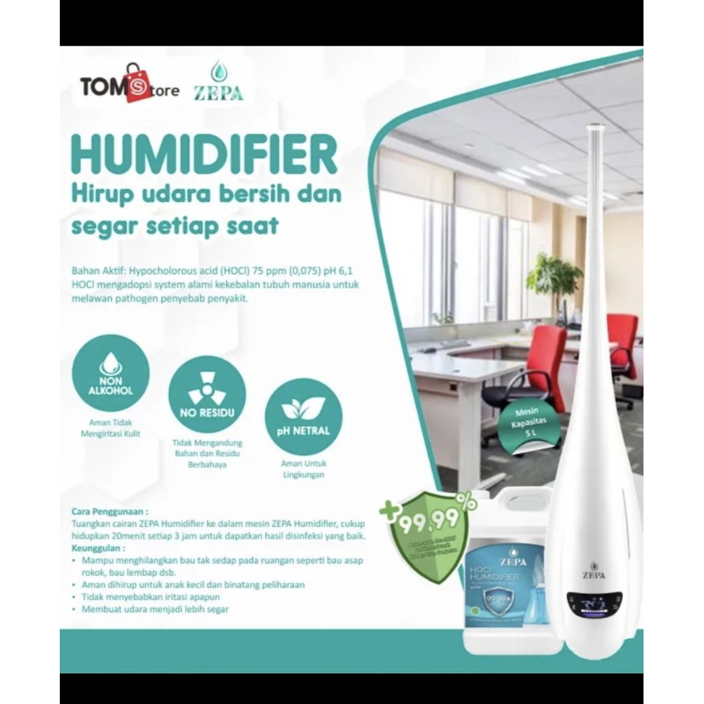 Harga 5 Liter Humidifier Terbaru Mei 2026 | BigGo Indonesia