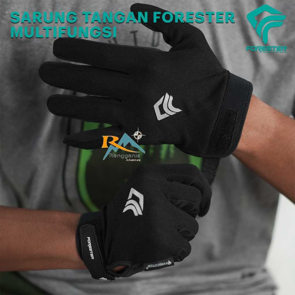 SARUNG TANGAN FORESTER PANJANG MULTIFUNGSI SARUNG TANGAN OUTDOOR SARUNG TANGAN BERKENDARA OLAHRAGA S