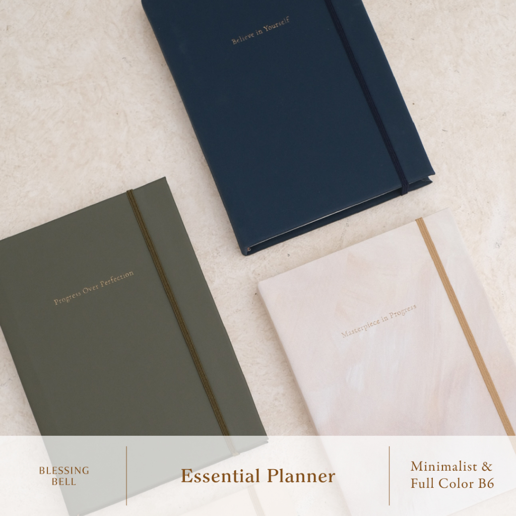 

[CLEARANCE SALE] Undated Essential Planner | Agenda B6 Compact