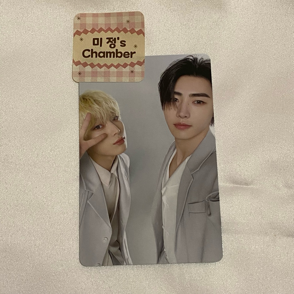 Photocard Official ENHYPEN Unit Sunghoon Sunoo Sunsun Walk The Line Zip Up Hoodie Inclusion