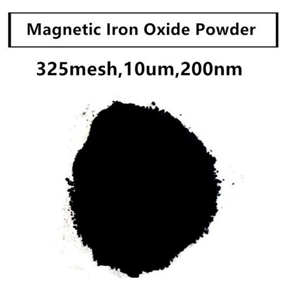 99.9% Black Fe3O4 Powder Magnetic Iron Oxide Powder 25gr ori