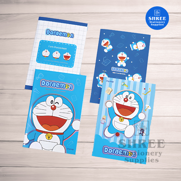 

Joytop Doraemon Ruled Notebook A5 JT-103130 – Buku Catatan Bergaris Karakter Lucu 290 x 220 mm 40 Sheets | Shree Stationery Supplies