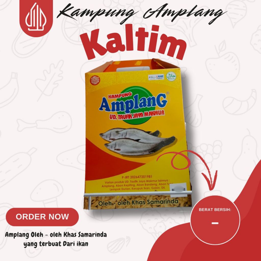 

Amplang Ikan Kampung Amplang Samarinda – Oleh-oleh Khas Kalimantan Timur