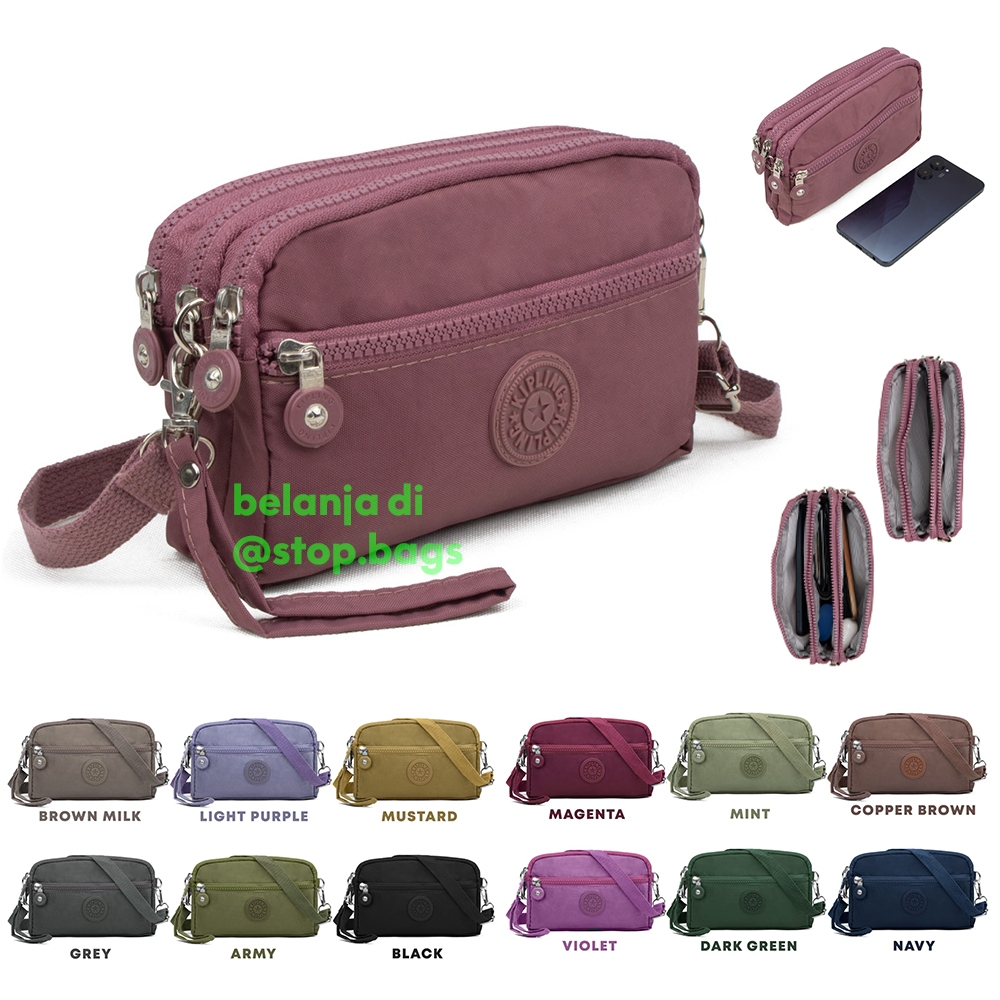 KP 0167 - DOMPET WANITA /DOMPET HP SELEMPANG WANITA / DOMPET 4 RES / DOMPET SELEMPANG / DOMPET HP