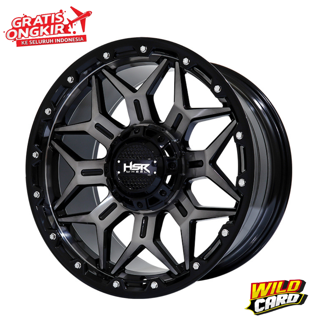 Velg Mobil Ring 20 untuk DMAX, Triton, Corolado, Hummer, Ford Ranger, dll HSR FG BOLD Ring 20