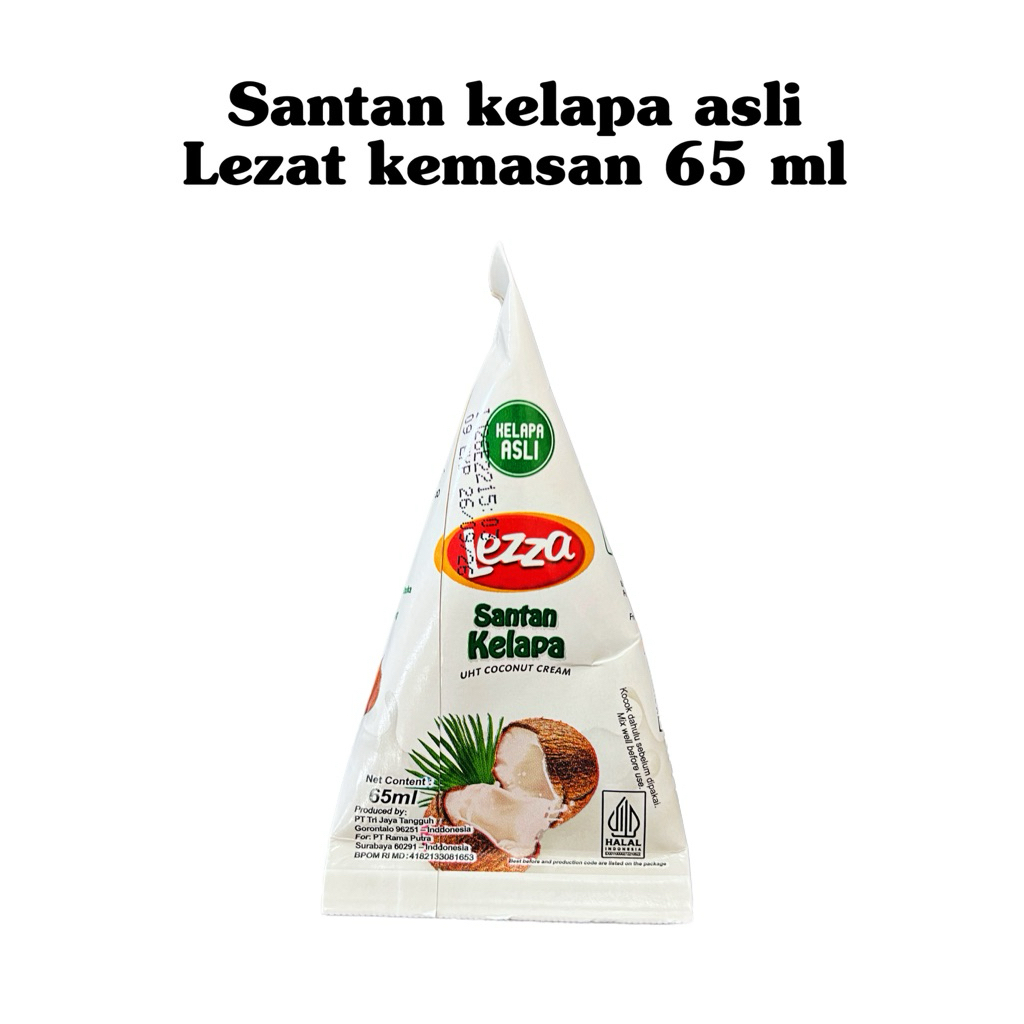 

Santan Kelapa Segitiga Lezza 65ml – Gurih, Halal, Siap Paka