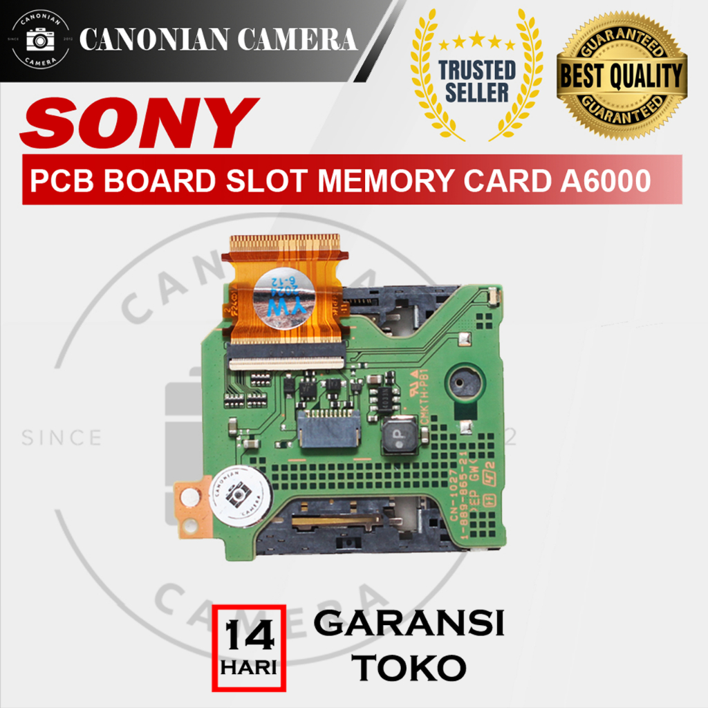 Sparepart PCB Board Slot Memory Card Sony A6000