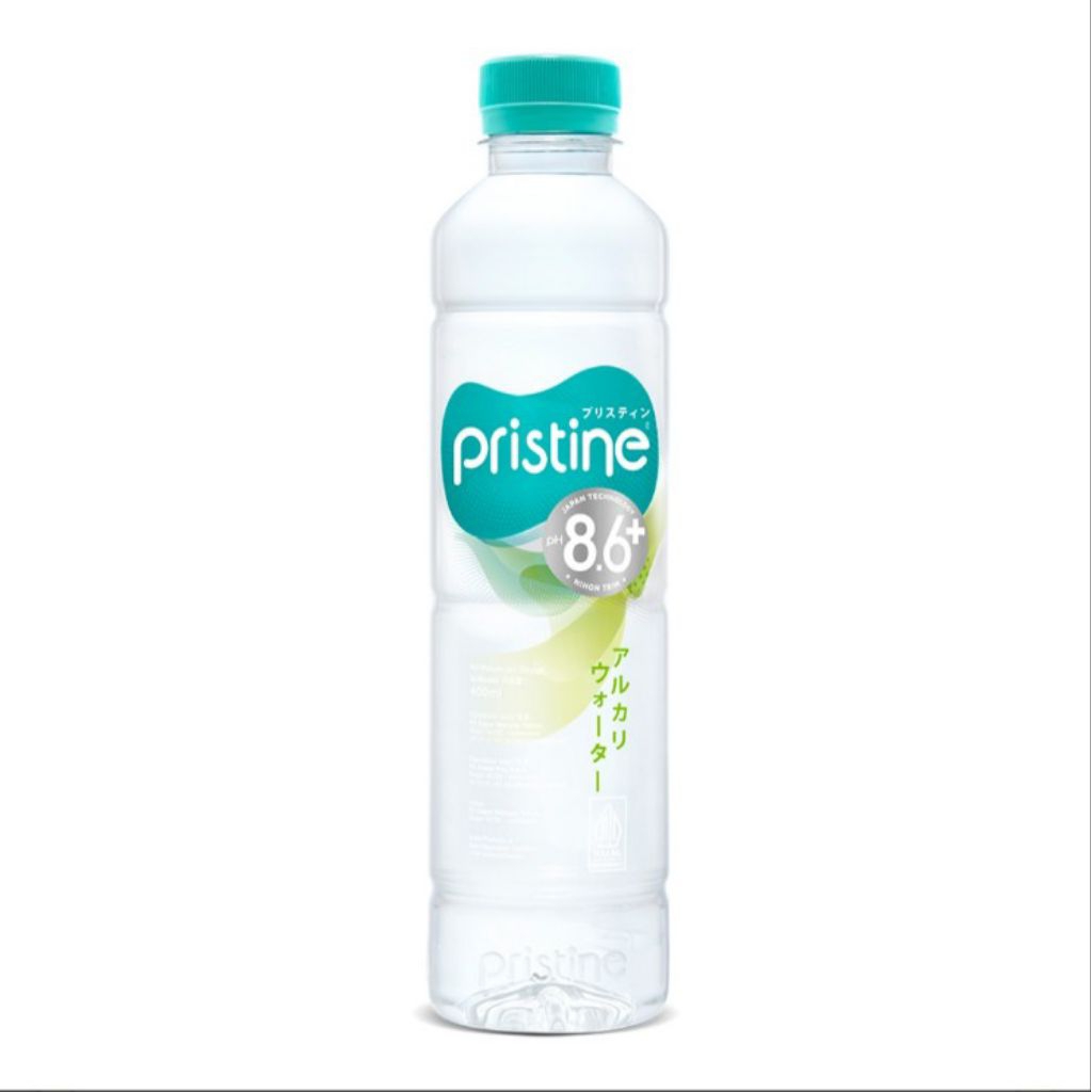 

Pristine 8.6+ Air Mineral Botol 400 ml
