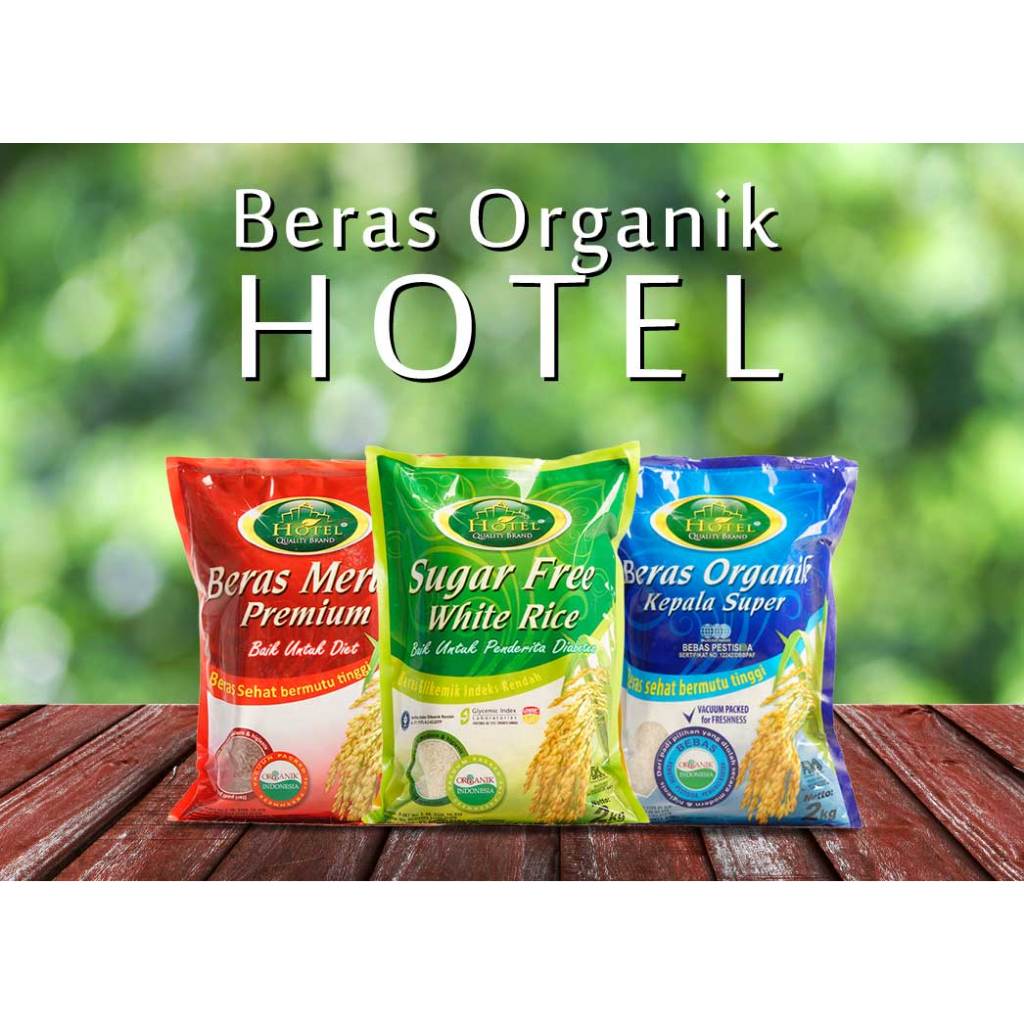 

Hotel Beras Organic 2 Kg
