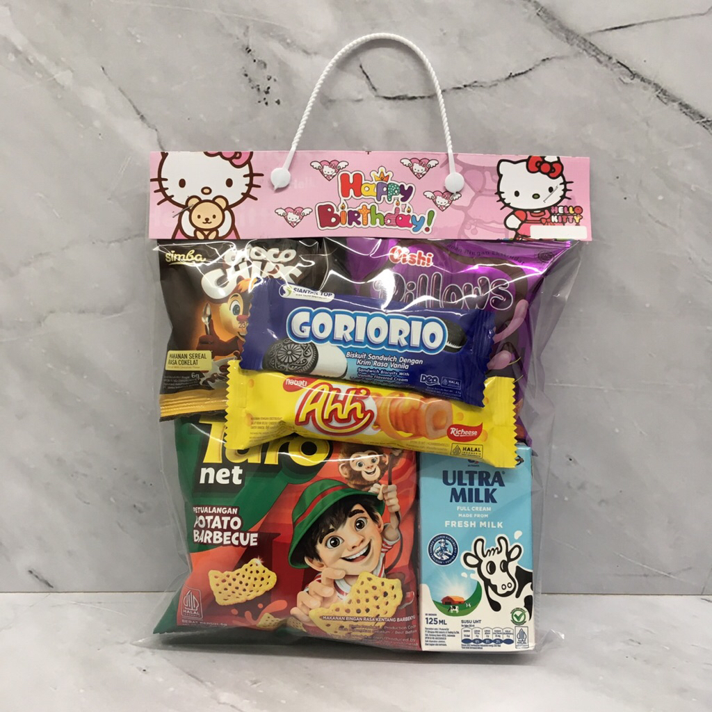 Lupiskeju Snack Ulang Tahun Anak / Parcel Ulang Tahun Anak / Paket Ulang Tahun Anak