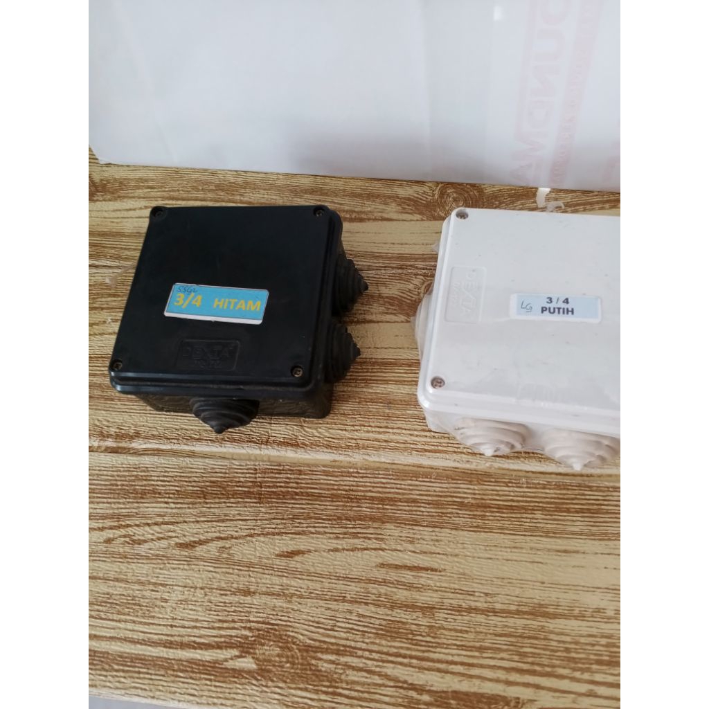 DURADUS 3/4" / DORADOOS 3/4" 10 UNIT CCTV LISTRIK HITAM PUTIH