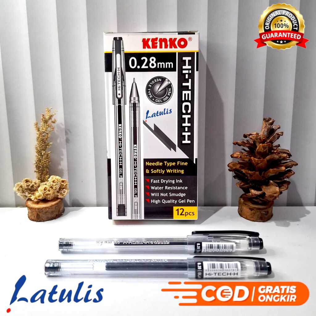 

PULPEN HITECH KENKO 0.28MM / PEN HI-TECH (1PAK/12PCS)