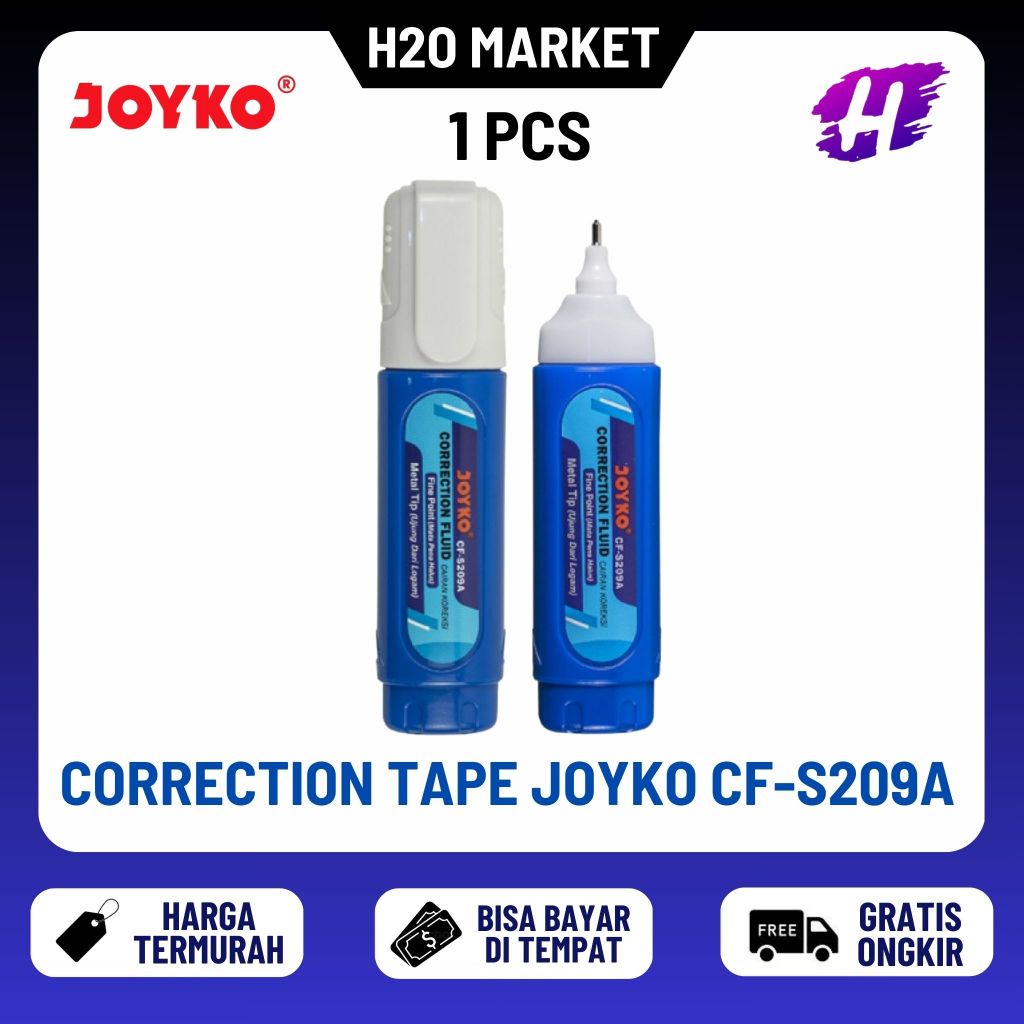 

❤️H2O❤️CORRECTION TAPE / TIP-EX JOYKO CFS209A