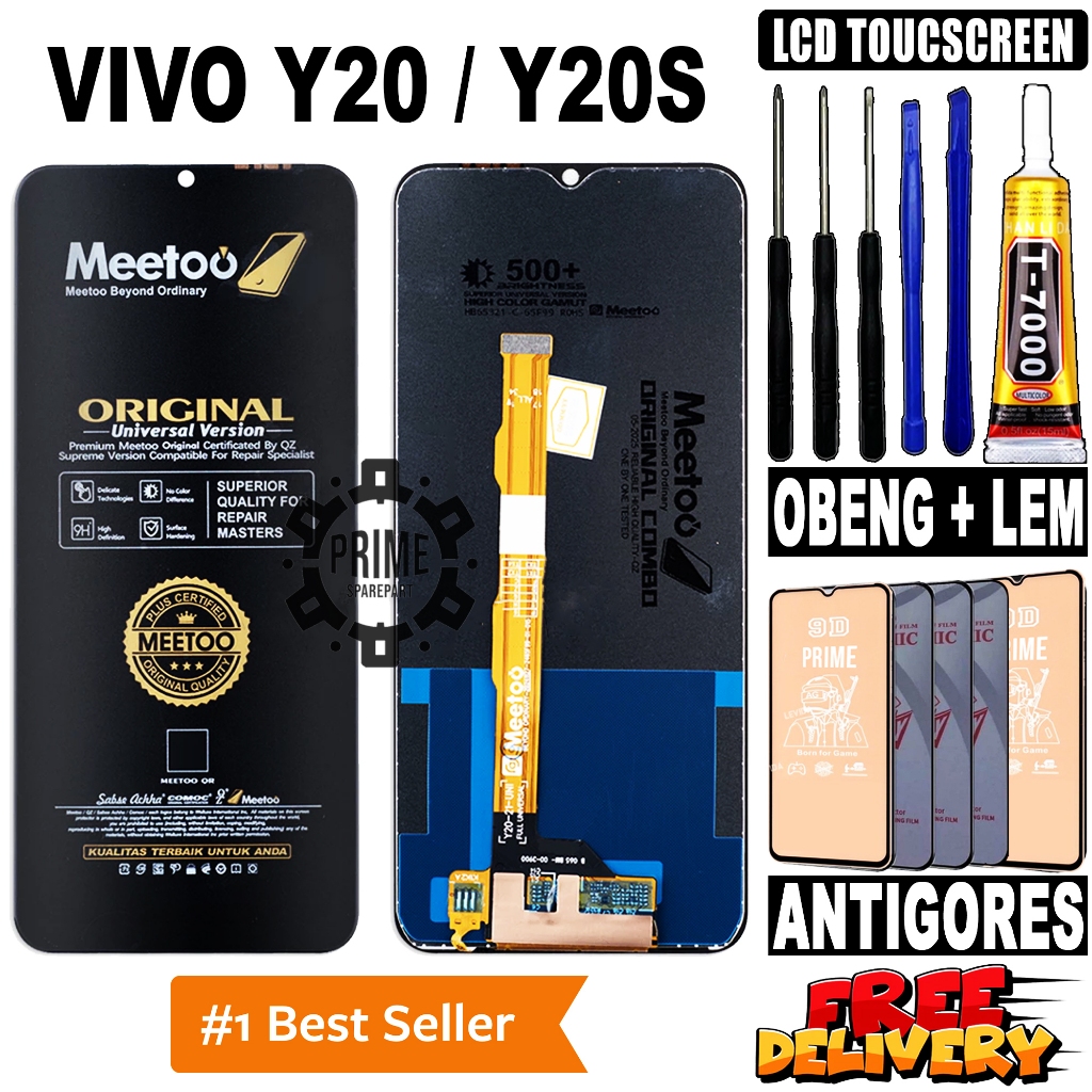 LCD VIVO Y20 / Y20S ORIGINAL OEM LCD TOUCHSCREEN VIVO Y20 / Y20S FULLSET